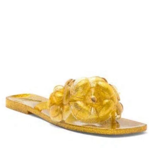 Jeffrey Campbell Floral Jelly Sandal - Picture 1 of 4